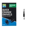 Preston Quick Change Swivels Medium